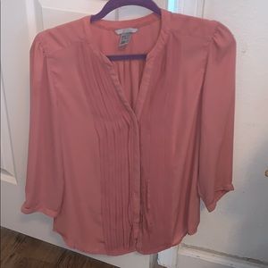 H&M pink tuxedo blouse! 12